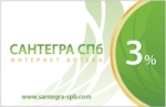 Для увеличения, кликните по картинке Трех процентная скидочная карта